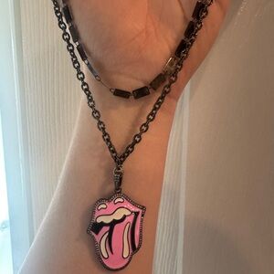 Krystalize (Swamp Kitten) layered Pendant Necklace